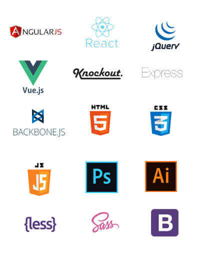UX UI and frontend technologies for web development