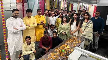 diwali group photo