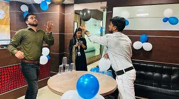 employee birthday party