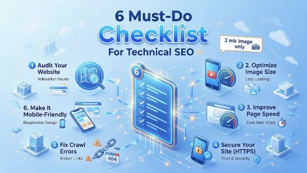 6 Must – Do Checklist For Technical SEO