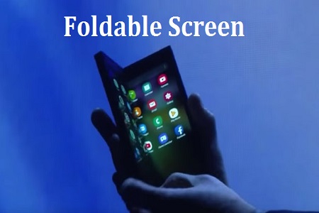 Foldable screen