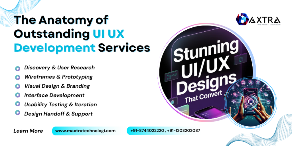 UI UX development company in India