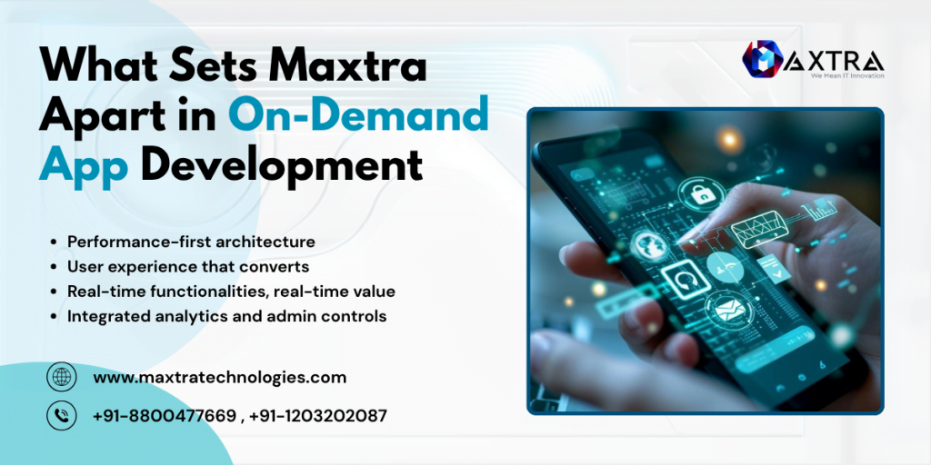 on demand app development company in india