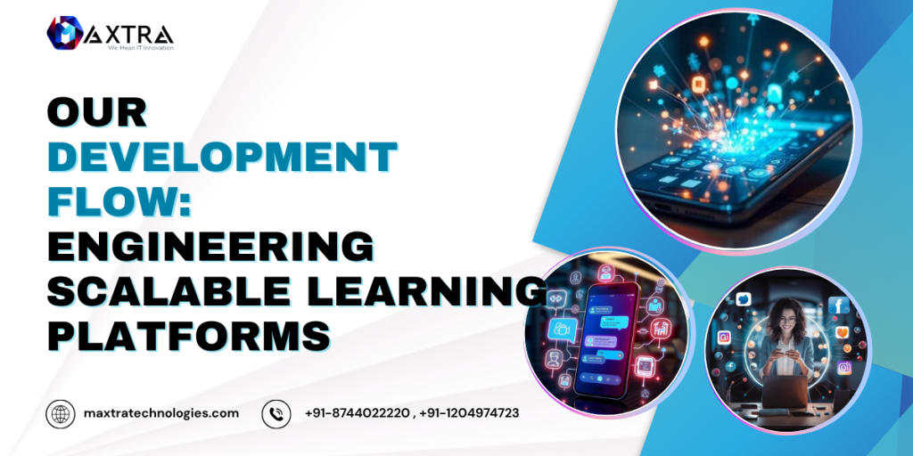 Online learning mobile app development
