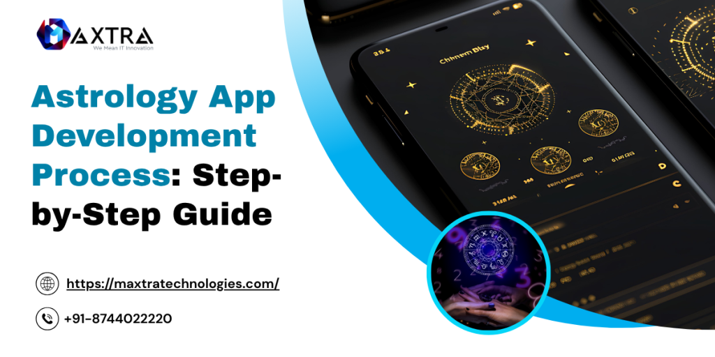 Astrology app development process | Maxtra technology
