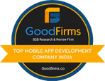 goodfirms - top mobile app development comp india