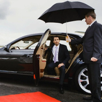 Image of a corporate taxi services